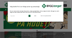 Desktop Screenshot of byggtorget.no